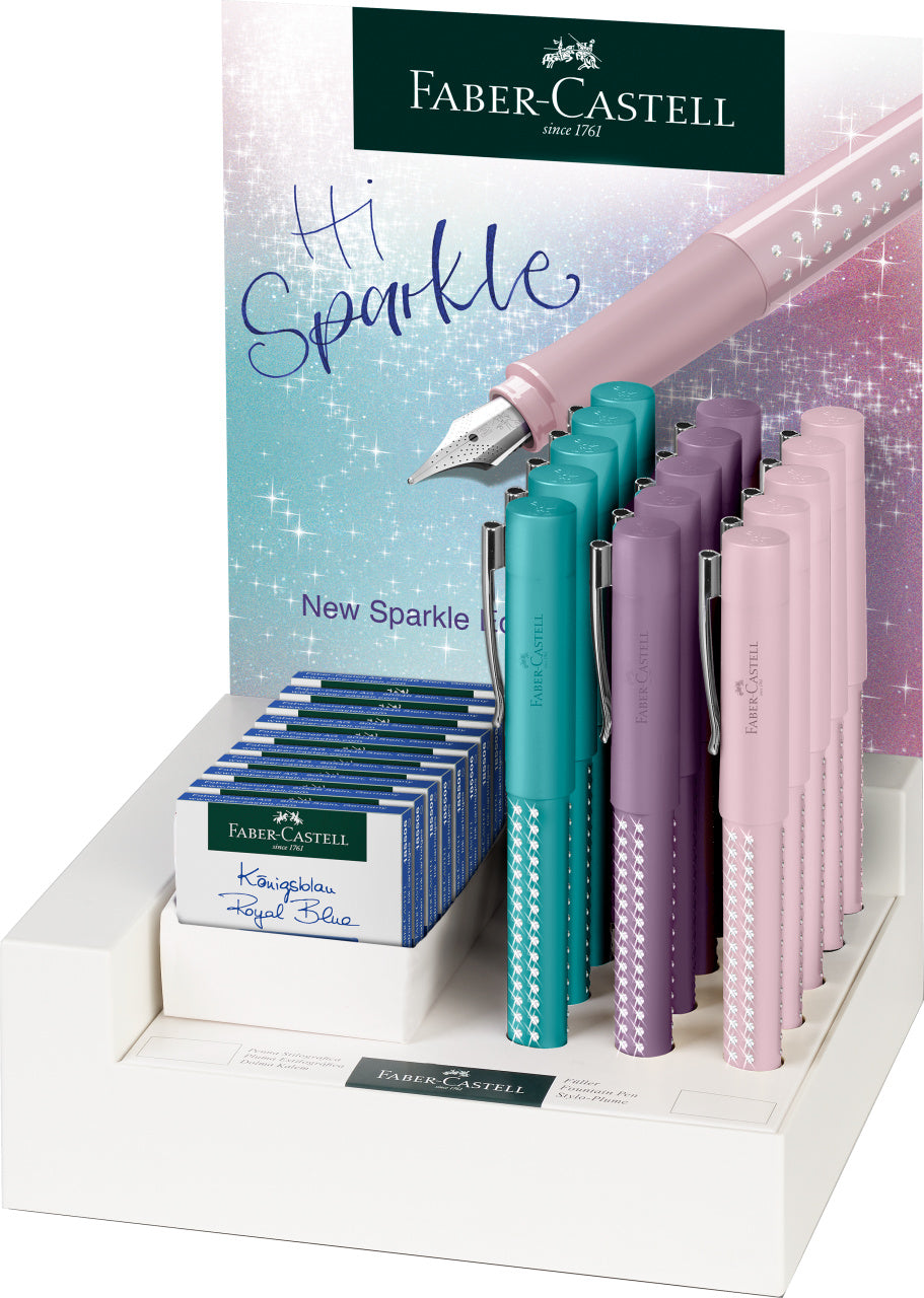 DISPLAY 15 BUCATI STILOU SPARKLE M FABER-CASTELL DISPLAY 15 BUCATI STILOU SPARKLE M FABER-CASTELL